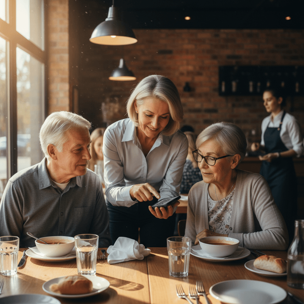 When Older Guests Won't Scan QR Codes