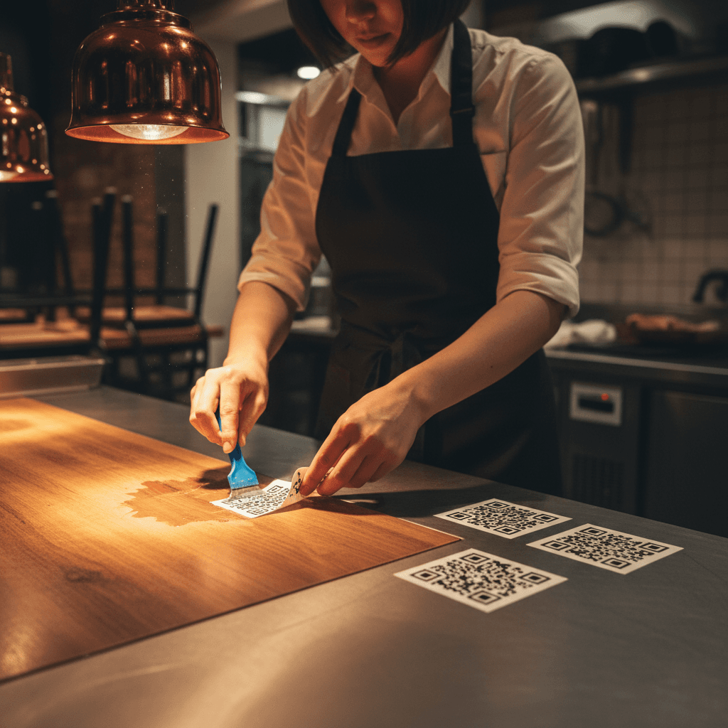 QR Code Stickers That Survive Friday Night